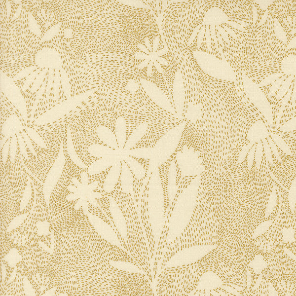 Ladybug Whimsy - Stitched Petals Cream