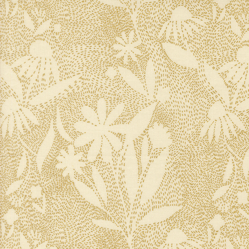 Ladybug Whimsy - Stitched Petals Cream