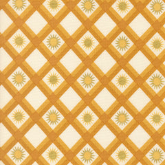Ladybug Whimsy - Sunshine Check Mustard
