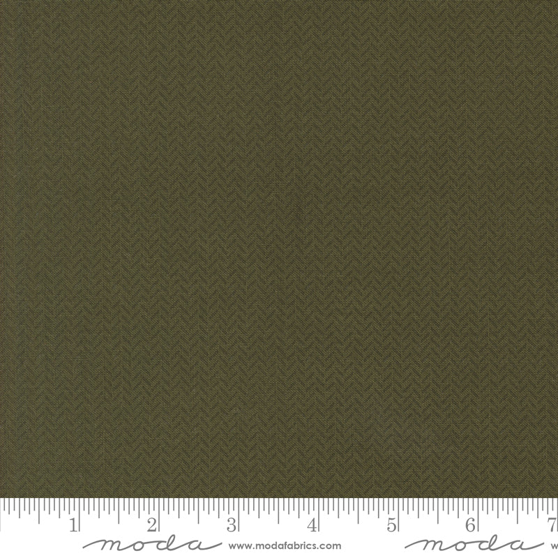 Berry & Pine - Herringbone Winter Green