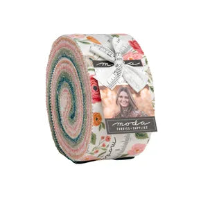 Garden Glam - 2.5 inch Jelly Roll - 40 pieces