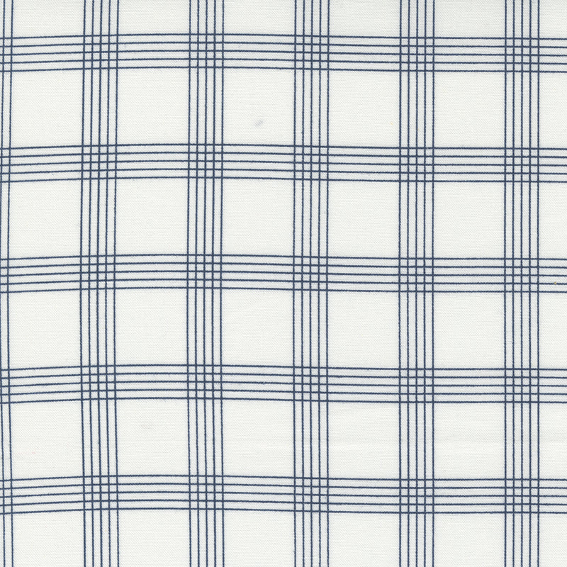 Nantucket Summer - Plaid Checks Cream Navy