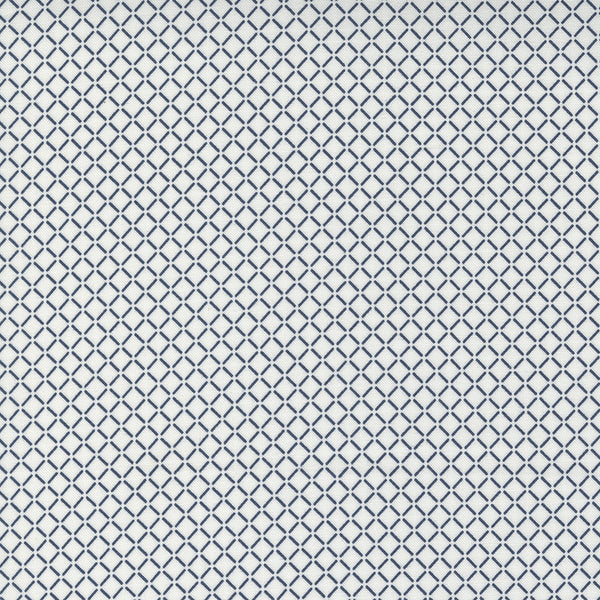 Nantucket Summer - Check Plaid Cream Navy
