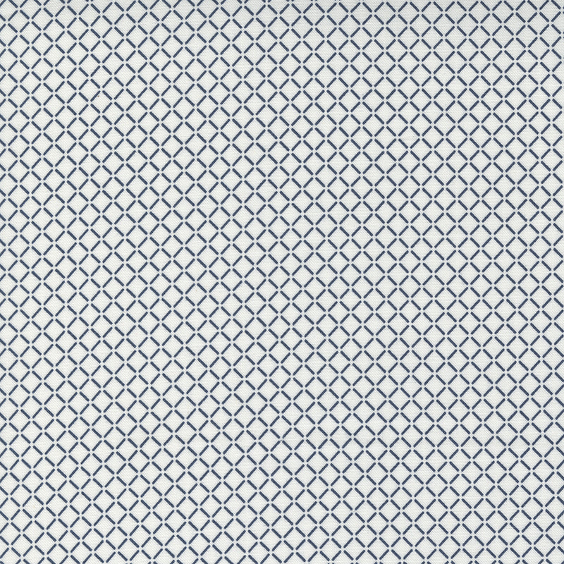 Nantucket Summer - Check Plaid Cream Navy