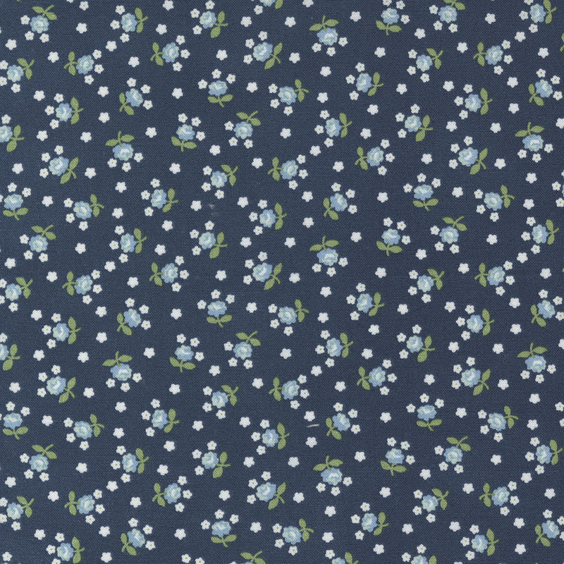 Nantucket Summer - Fairground Small Floral Navy