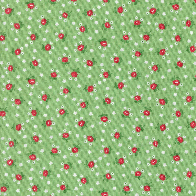 Summertime - Little Floral - Green