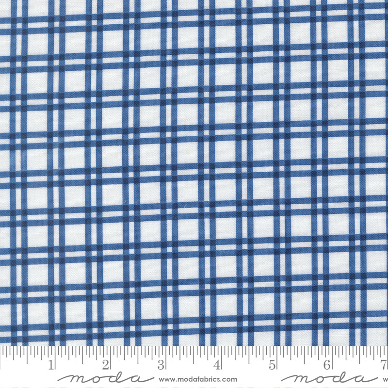 Blueprint - Plaid - White/Navy