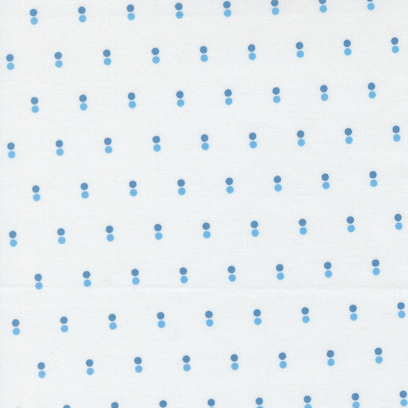 Blueprint - Dots - White/Harbor