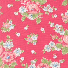 A Cat Named Stitched - Blooming Florals in Rose