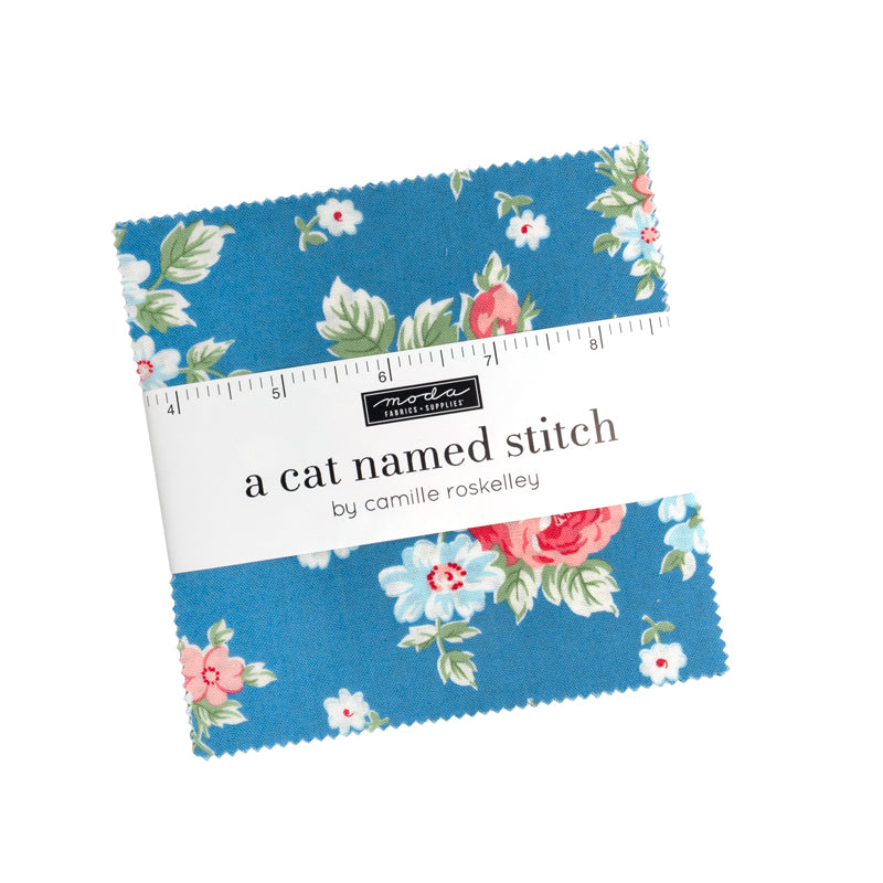 A Cat Named Stitch Charm Squares
