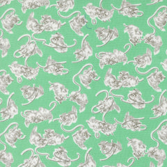 A Cat Named Stitched - Georgie in Green