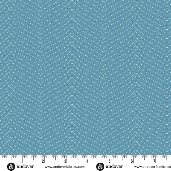 Secret Stash Favourites Blue Willow - Herringbone Morning