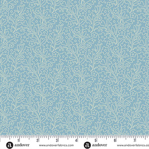 Cozy House - Dainty flowers in chambray