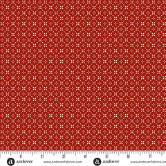 Cozy House - Grandma's Stitches in garnet