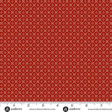 Load image into Gallery viewer, Cozy House - Grandma&#39;s Stitches in garnet
