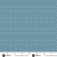 Sewing Bird - Pin Tuck - Deep Indigo - A1614-B