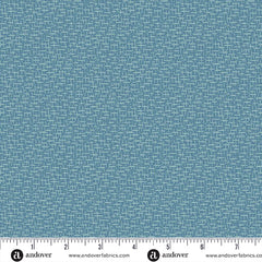 Sewing Bird - Blueberry - Tweed - A1619-B