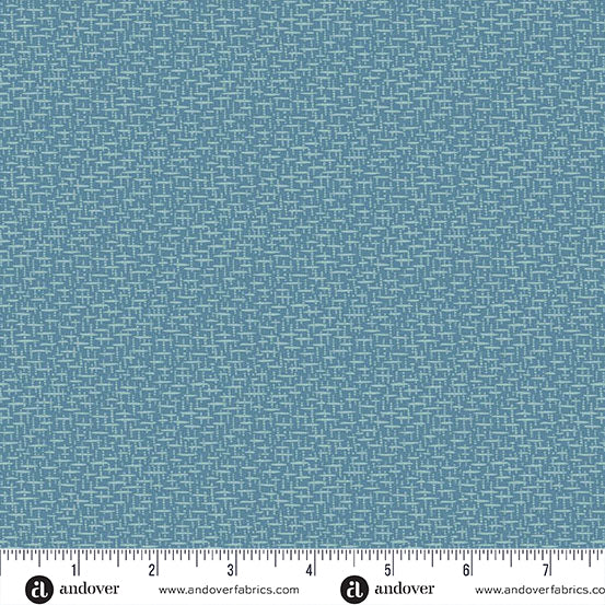 Sewing Bird - Blueberry - Tweed - A1619-B