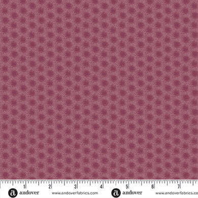 Sewing Basket - Pebbles - Ruby