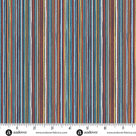 Orbit - Fine Stripe Blue