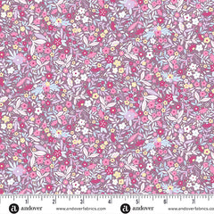 Dance Class- Floral Purple