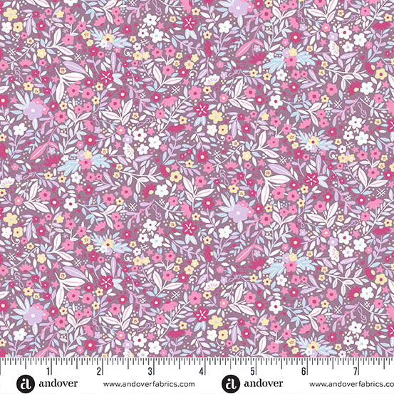 Dance Class- Floral Purple