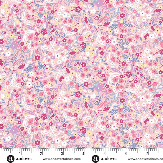Dance Class- Floral Pink