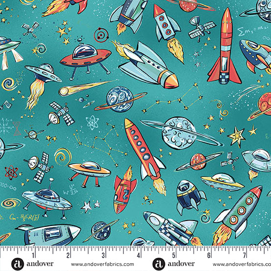 Orbit - Rockets Teal