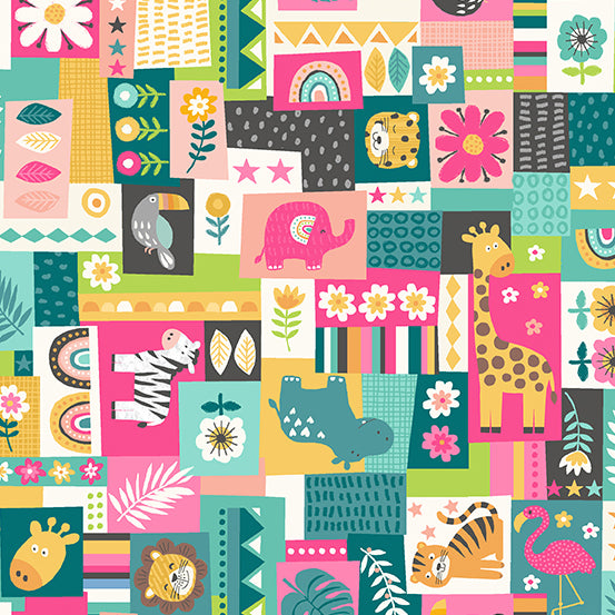 In the Jungle - Jungle Montage - Pink