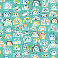 In the Jungle - Rainbows - Blue