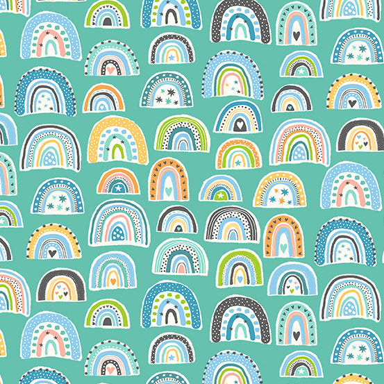In the Jungle - Rainbows - Blue