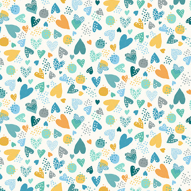 In the Jungle - Hearts - Blue