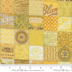Curated in Color - Patchwork Yellow