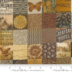 Curated in Color - Patchwork Brown