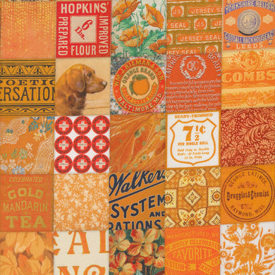 Curated in Color - Patchwork Orange