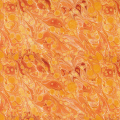 Curated in Color - Marble Orange