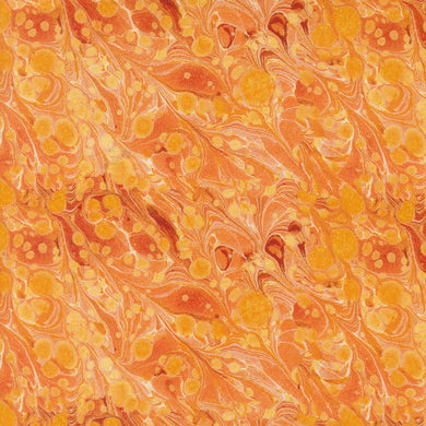 Curated in Color - Marble Orange