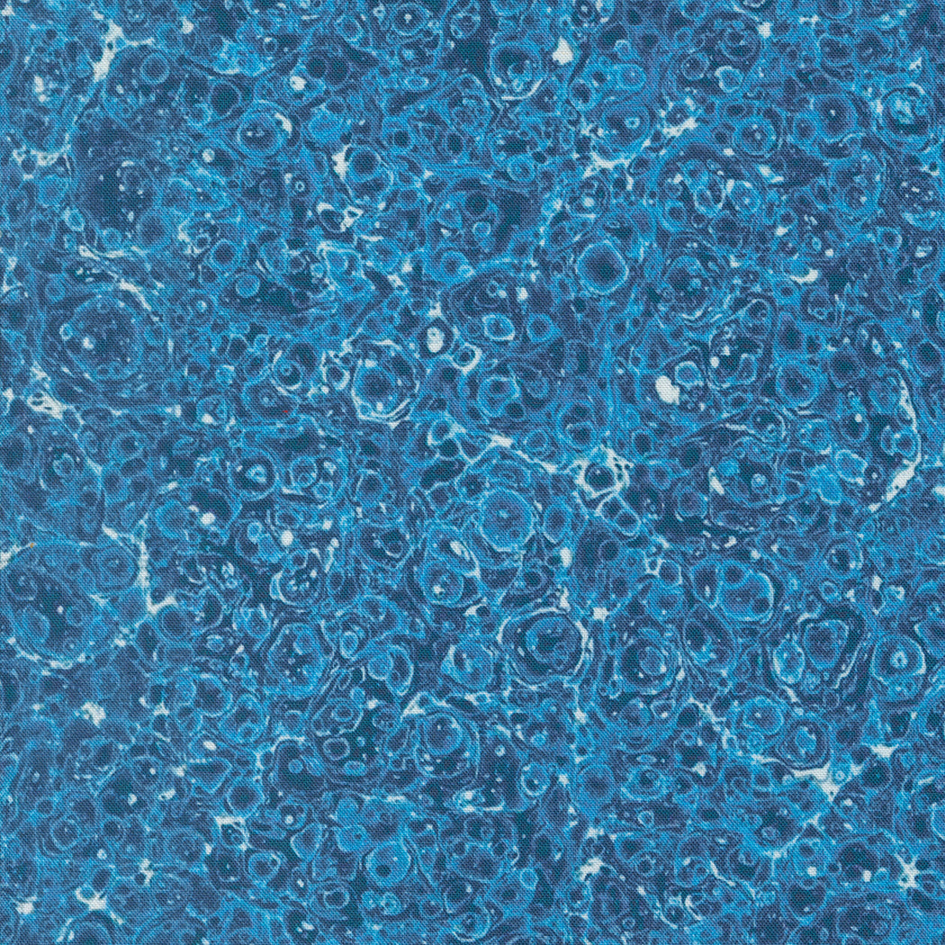 Curated in Color - Marble Blue