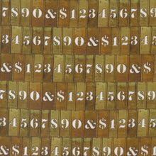 Load image into Gallery viewer, Curated in Color - Numbers Brown