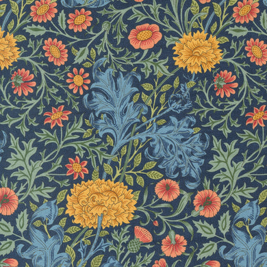 Morris Meadow - Double Boughs Florals - Kelmscott Blue
