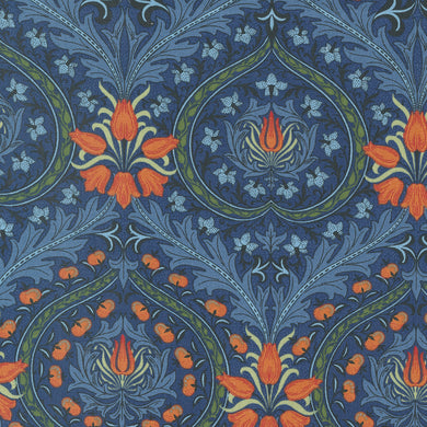 Morris Meadow - Eden Damask - Woad