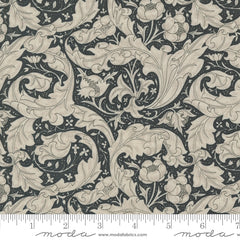 Ebony Suite - Porcelain Button Floral Leaves