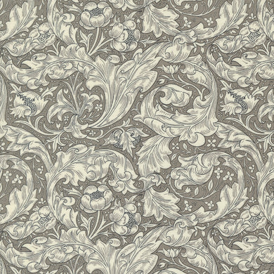 Ebony Suite - Dove Button Floral Leaves