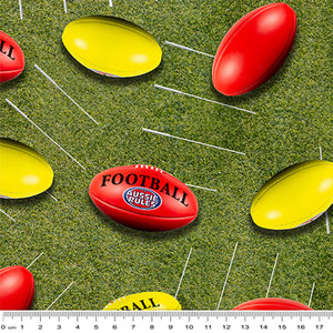 Football Fever - Balls Red and Yellow