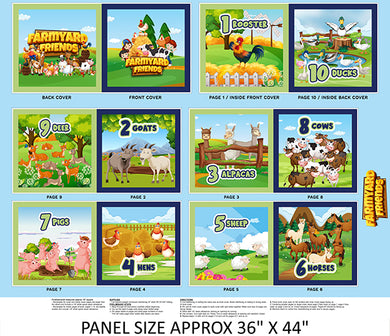 Farmyard Friends Book Panel