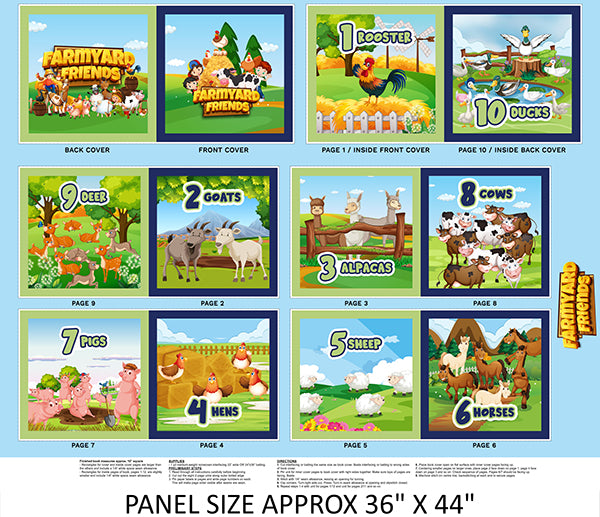 Farmyard Friends Book Panel