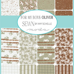 For My Boys Oliver Fat Quarter Bundle - 12 pieces