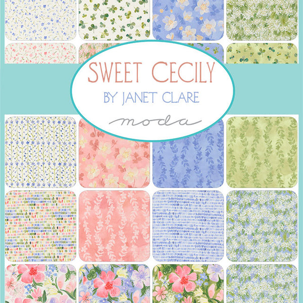 Sweet Cecily - Fat Quarter Bundle – 19 pieces