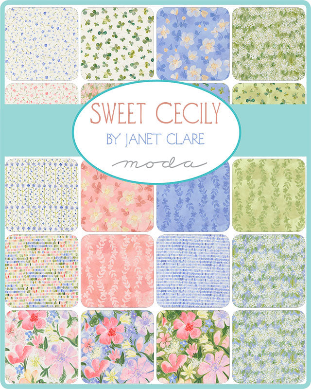 Sweet Cecily - 2.5 inch Jelly Roll - 40 pieces