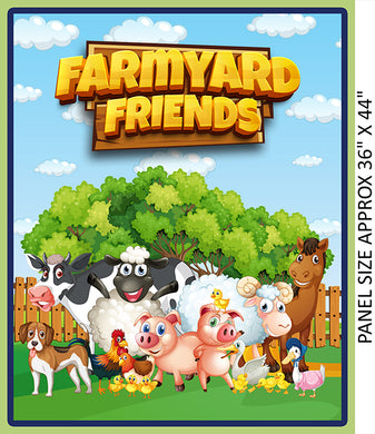Farmyard Friends Panel